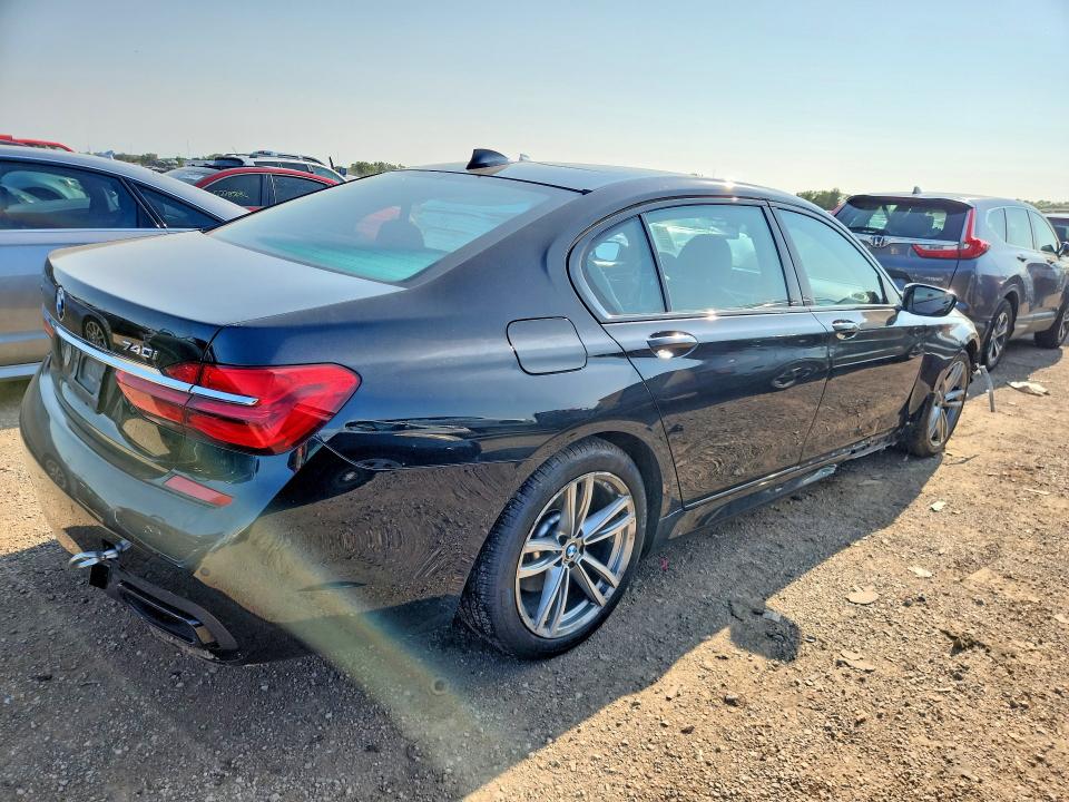Продаж на аукціоні авто 2017 Bmw 740, vin: WBA7E4C58HGU99435, номер лоту: 62997656