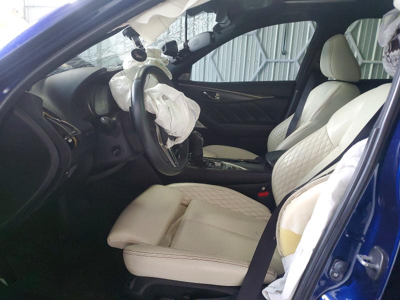 60490566 :رقم المزاد ، JN1FV7DR8PM590449 vin ، 2023 Infiniti Q50 مزاد بيع