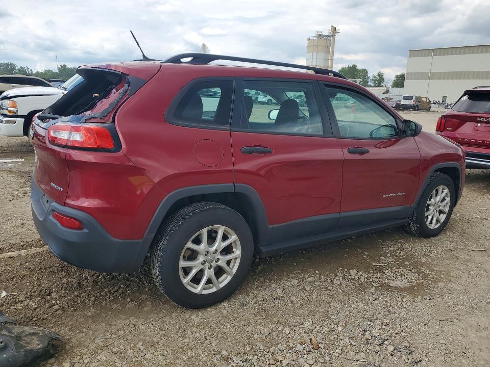 59366786 :رقم المزاد ، 1C4PJMAB8FW762923 vin ، 2015 Jeep Cherokee مزاد بيع