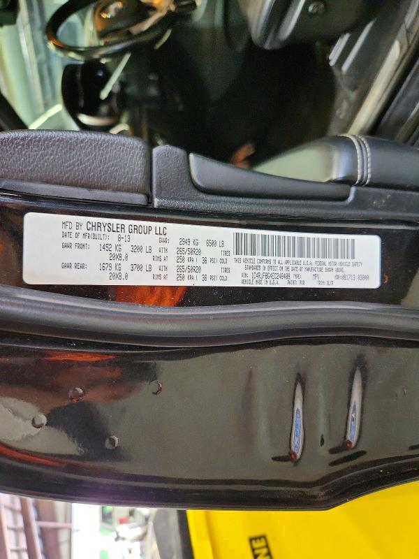 59637066 :رقم المزاد ، 1C4RJFBG4EC246489 vin ، 2014 Jeep Grand Cherokee مزاد بيع