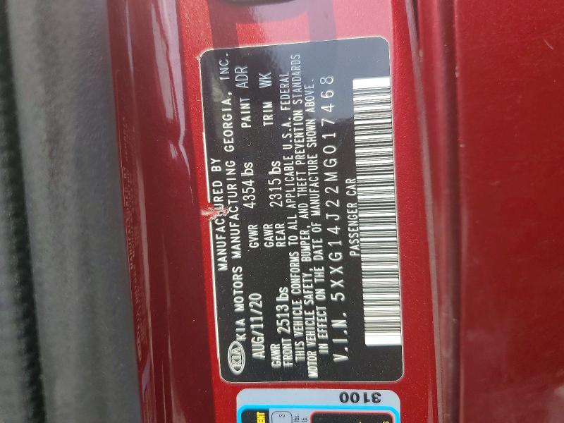 Продаж на аукціоні авто 2021 Kia K5, vin: 5XXG14J22MG017468, номер лоту: 61478156