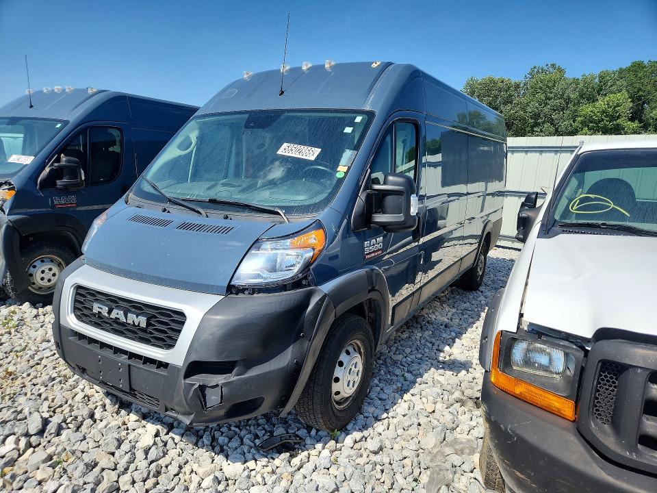 Продажа на аукционе авто 2021 Ram Promaster 3500, vin: 3C6MRVJG0ME586798, номер лота: 58502866
