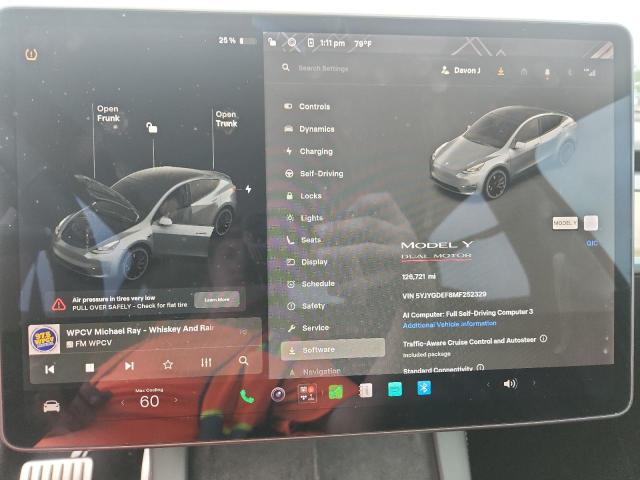 62576586 :رقم المزاد ، 5YJYGDEF8MF252329 vin ، 2021 Tesla Model Y مزاد بيع
