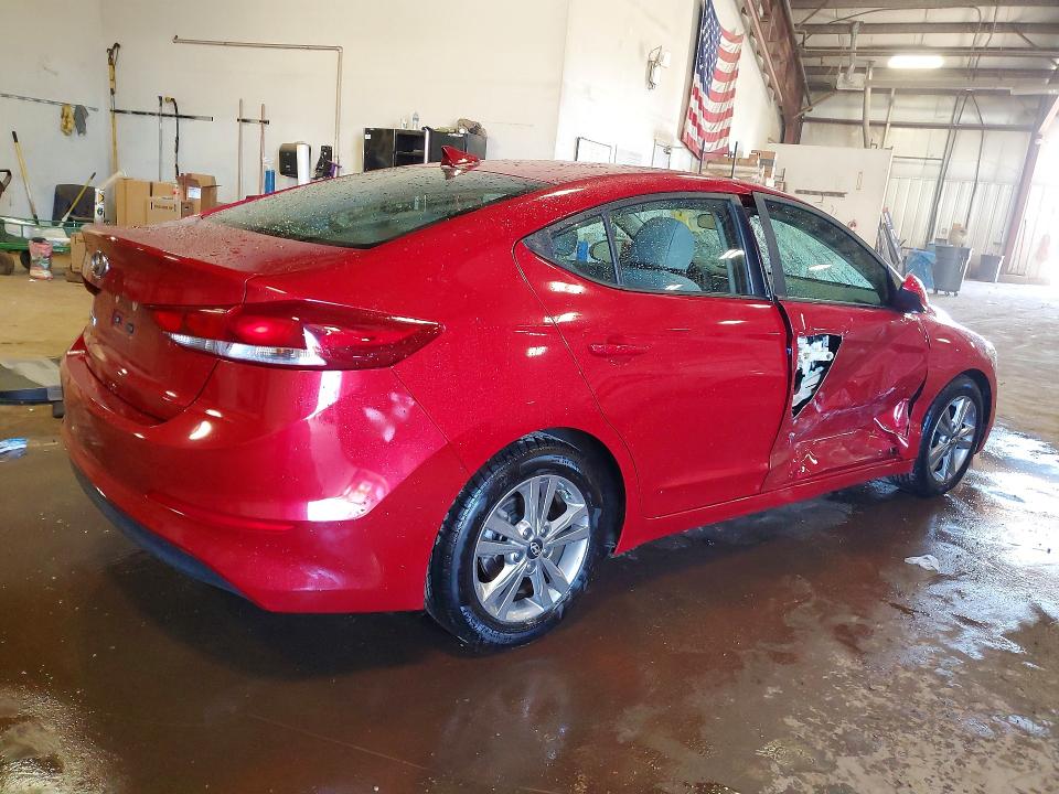 Продажа на аукционе авто 2018 Hyundai Elantra, vin: KMHD84LF3JU697817, номер лота: 62612926