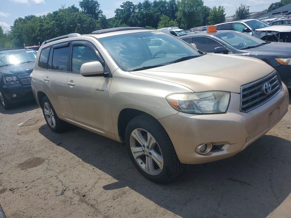 2008 Toyota Highlander მანქანა იყიდება აუქციონზე, vin: JTEES43A682047198, აუქციონის ნომერი: 60161166