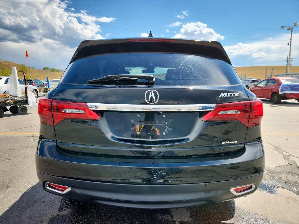 2015 Acura Mdx მანქანა იყიდება აუქციონზე, vin: 5FRYD4H44FB017396, აუქციონის ნომერი: 60656336