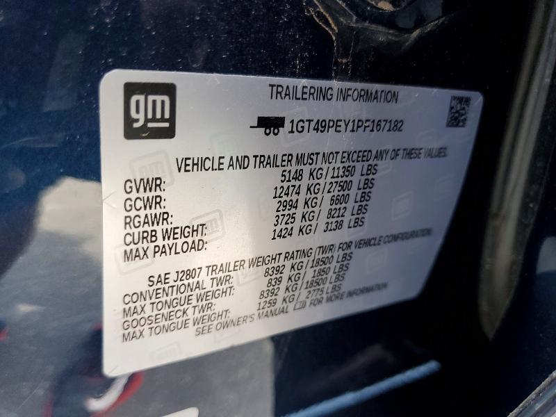 Продажа на аукционе авто 2023 Gmc Sierra, vin: 1GT49PEY1PF167182, номер лота: 59578396