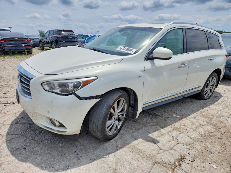 Продажа на аукционе авто 2014 Infiniti Qx60, vin: 5N1AL0MM7EC552556, номер лота: 59983646