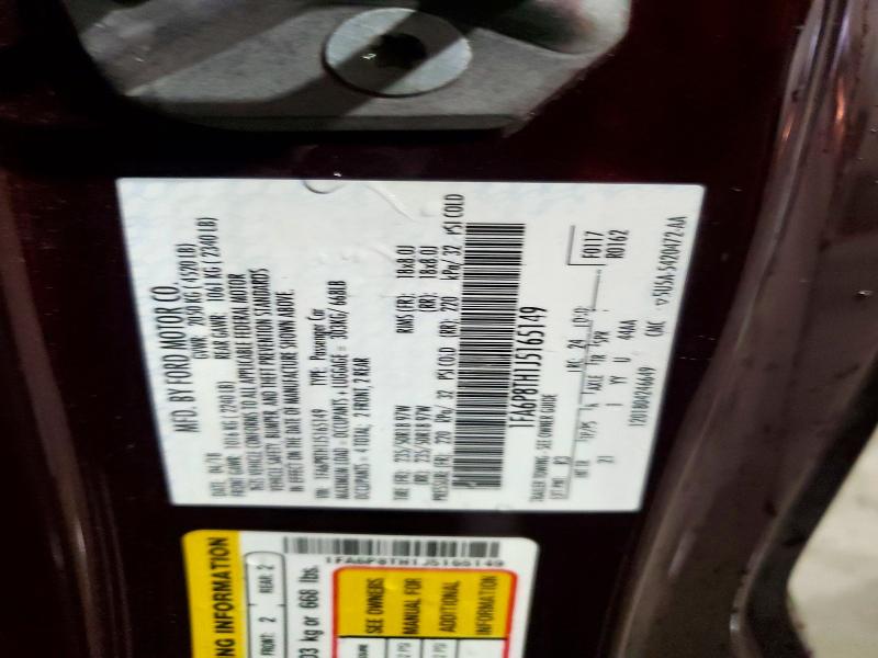 Aukcja sprzedaży 2018 Ford Mustang, vin: 1FA6P8TH1J5165149, numer aukcji: 62920026