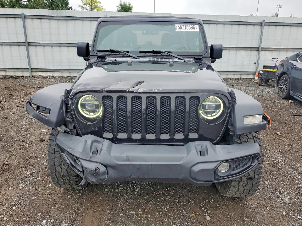 58718696 :رقم المزاد ، 1C4HJXDG5NW129503 vin ، 2022 Jeep Wrangler Unlimited مزاد بيع