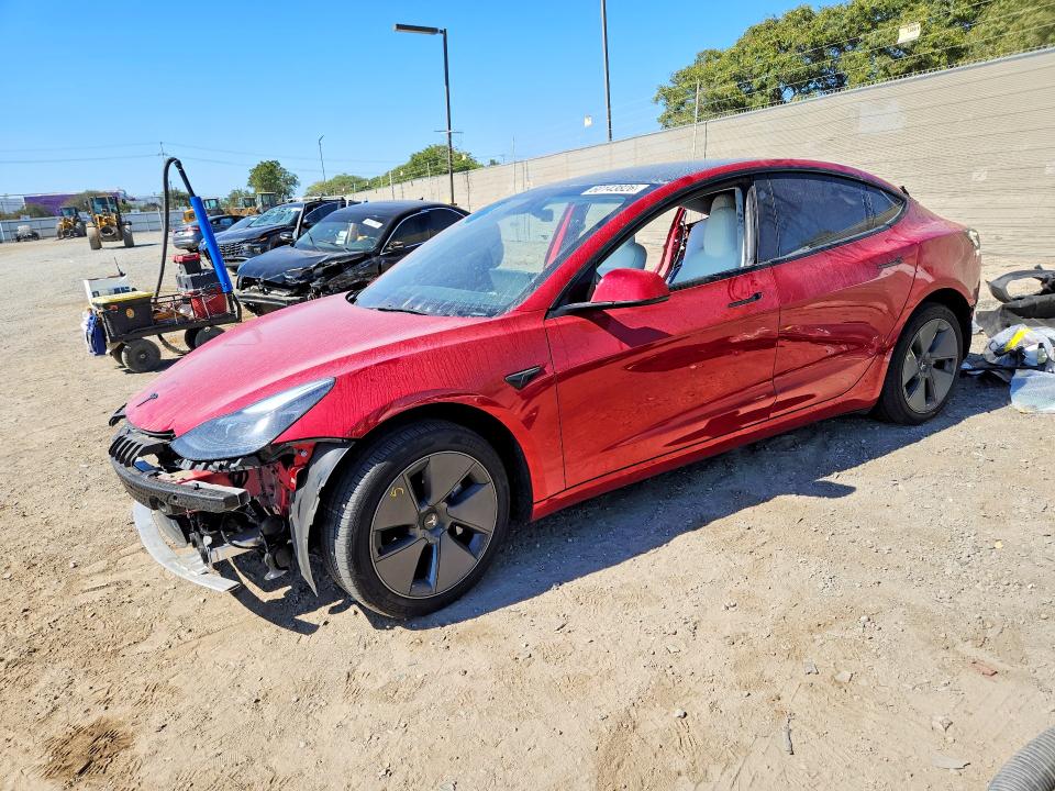 Продажа на аукционе авто 2023 Tesla Model 3, vin: 5YJ3E1EA7PF551639, номер лота: 60143826