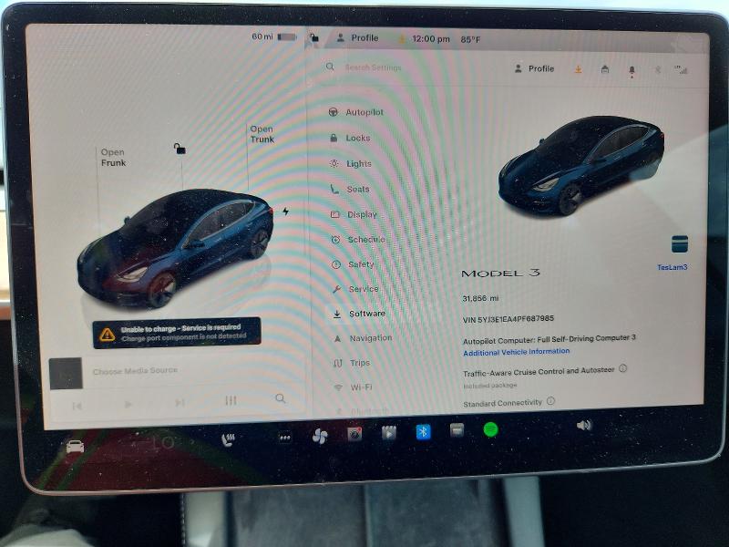 61638266 :رقم المزاد ، 5YJ3E1EA4PF687985 vin ، 2023 Tesla Model 3 مزاد بيع
