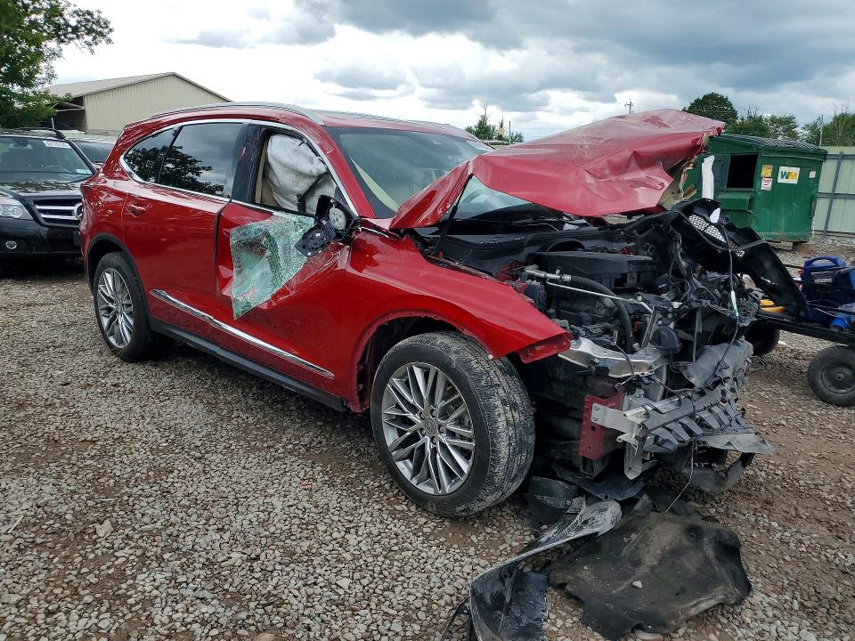 2022 Acura Mdx მანქანა იყიდება აუქციონზე, vin: 5J8YE1H88NL032089, აუქციონის ნომერი: 62842056