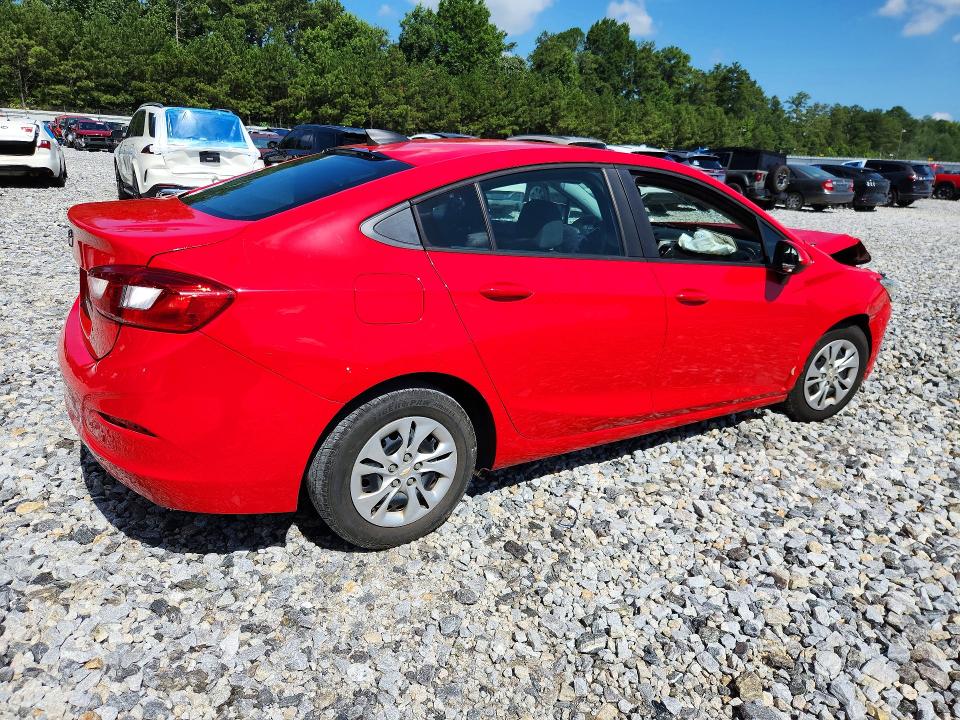 61112276 :رقم المزاد ، 1G1BC5SM8K7125912 vin ، 2019 Chevrolet Cruze مزاد بيع