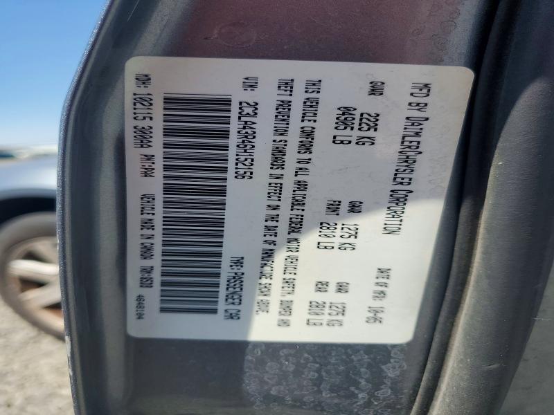 63542556 :رقم المزاد ، 2C3LA43R46H152156 vin ، 2006 Chrysler 300 مزاد بيع