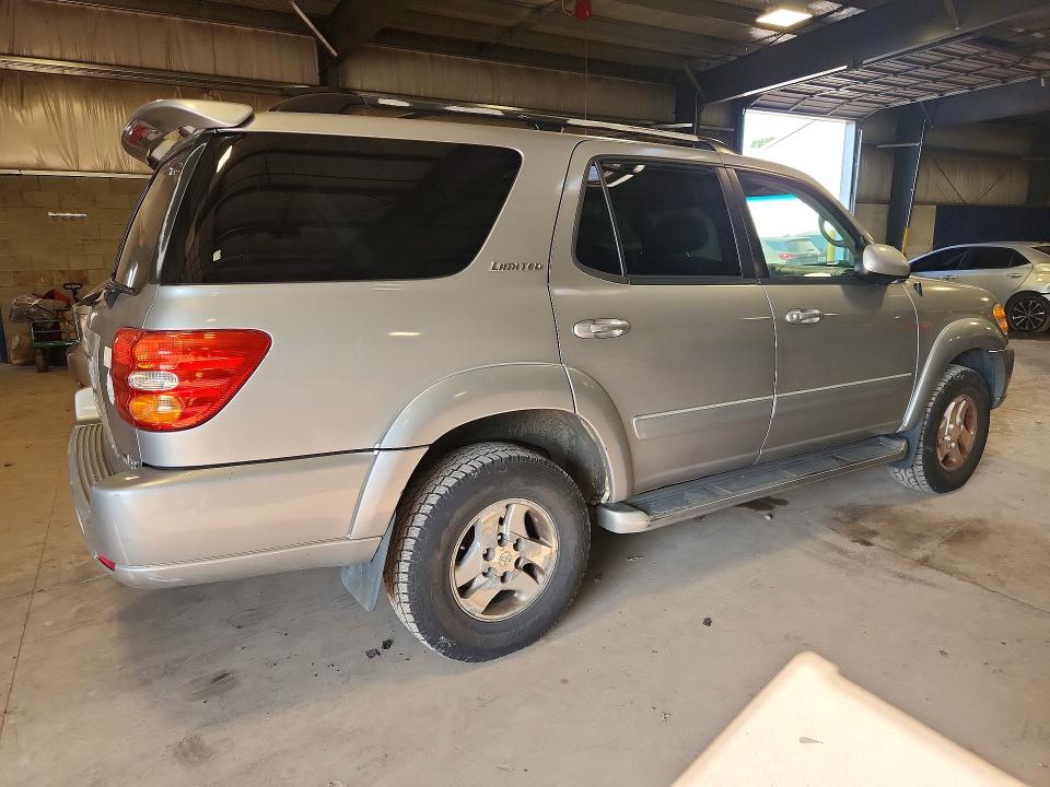 2002 Toyota Sequoia მანქანა იყიდება აუქციონზე, vin: 5TDBT48A82S116583, აუქციონის ნომერი: 61764566