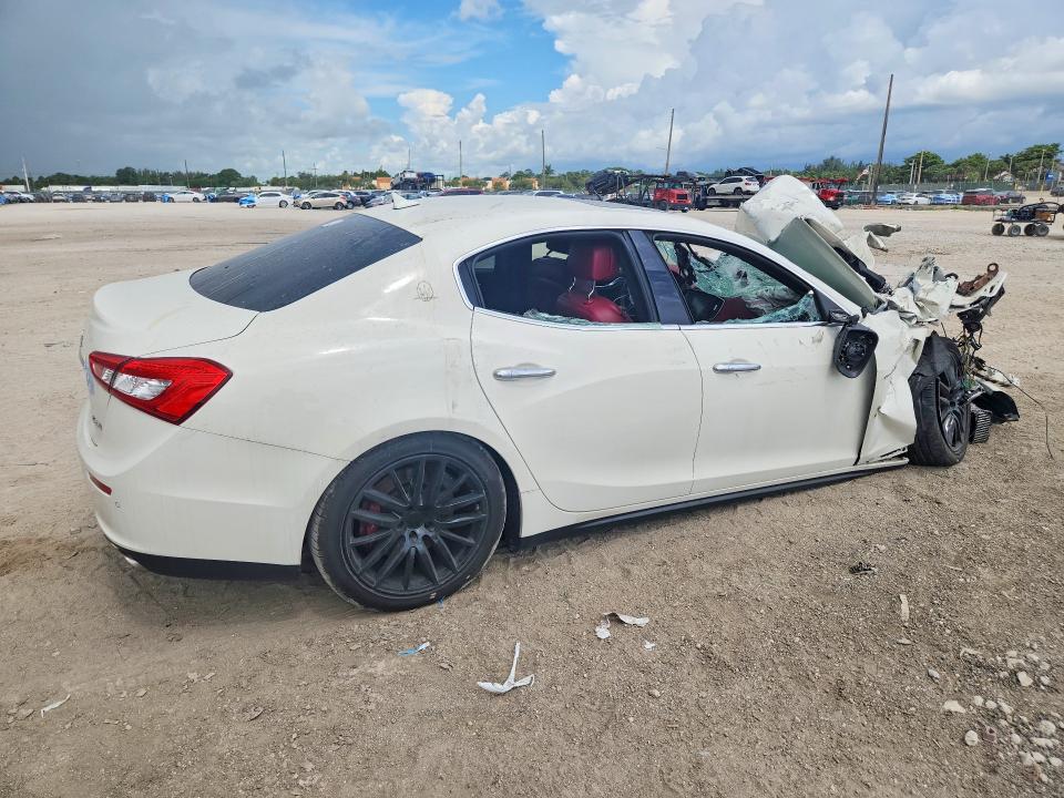 Продажа на аукционе авто 2017 Maserati Ghibli, vin: ZAM57RTL1H1224147, номер лота: 59859556