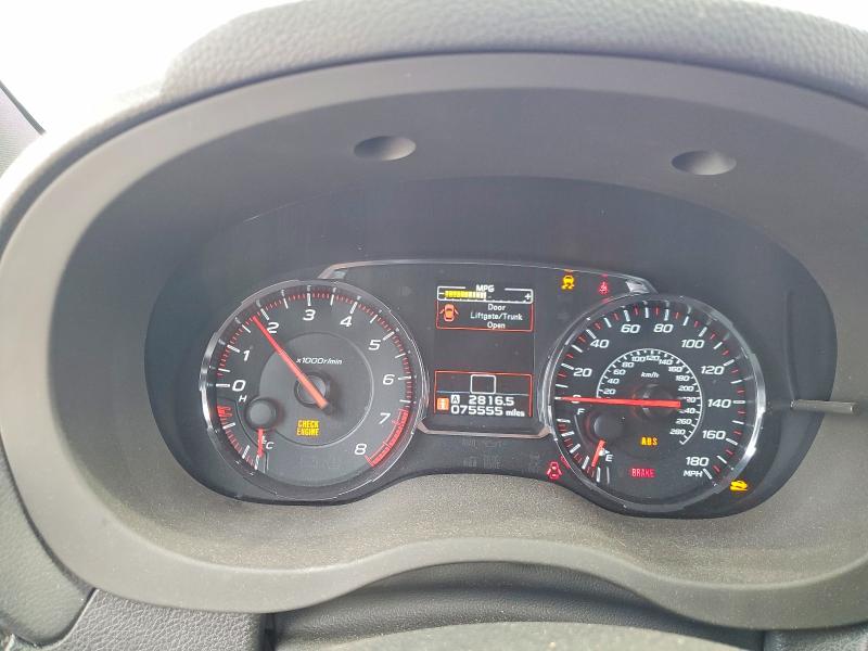 2018 Subaru Wrx მანქანა იყიდება აუქციონზე, vin: JF1VA1F68J9819247, აუქციონის ნომერი: 63045206