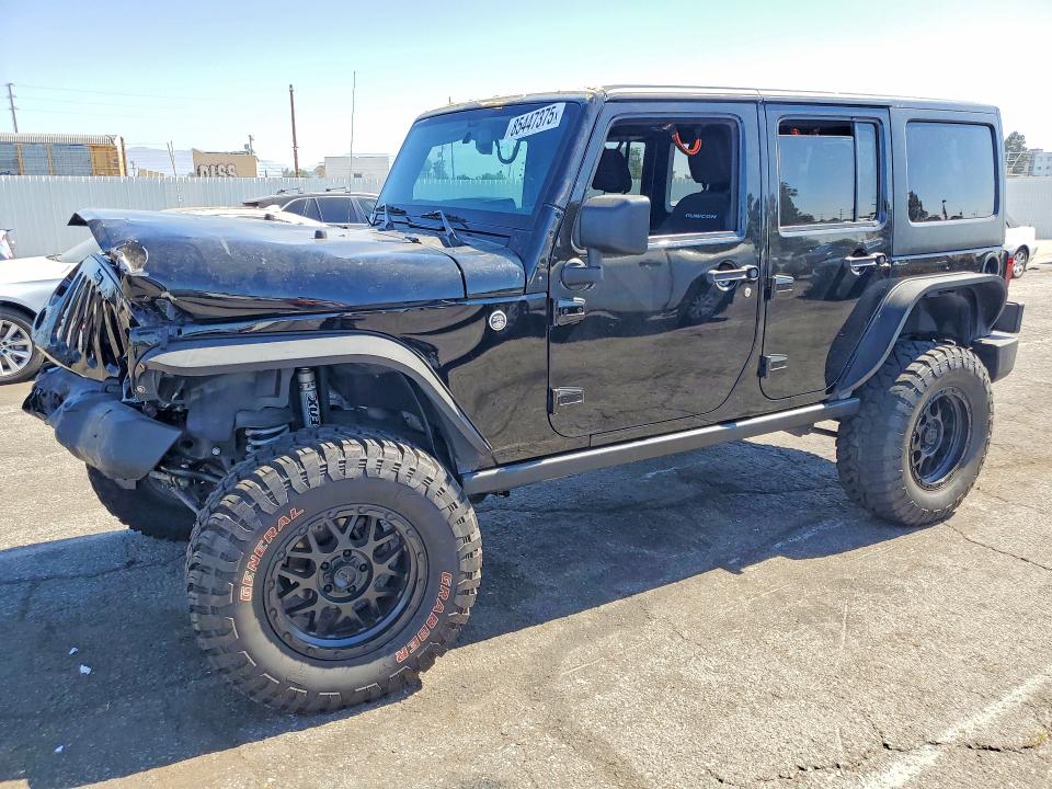 Продажа на аукционе авто 2018 Jeep Wrangler Unlimited, vin: 1C4BJWFG6JL809774, номер лота: 85447375