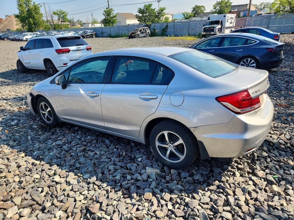 2015 Honda Civic მანქანა იყიდება აუქციონზე, vin: 19XFB2F76FE210624, აუქციონის ნომერი: 63116866