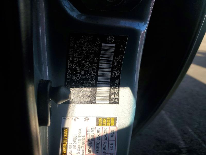 Продаж на аукціоні авто 2013 Toyota Prius Plug-in Hybrid, vin: JTDKN3DP2D3041186, номер лоту: 61249916
