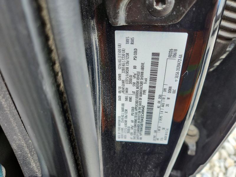 Aukcja sprzedaży 2019 Ford F350, vin: 1FT8W3BT0KEC49642, numer aukcji: 61187306
