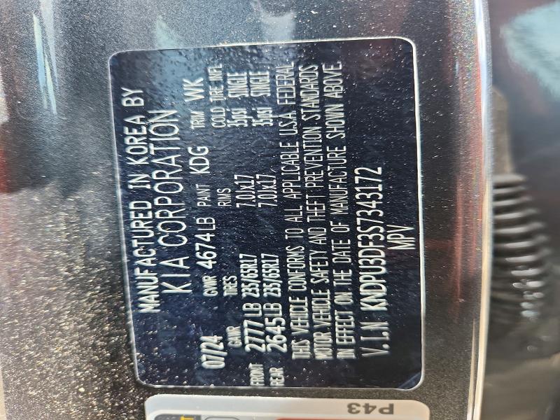Продаж на аукціоні авто 2025 Kia Sportage, vin: KNDPU3DF3S7343172, номер лоту: 62137536