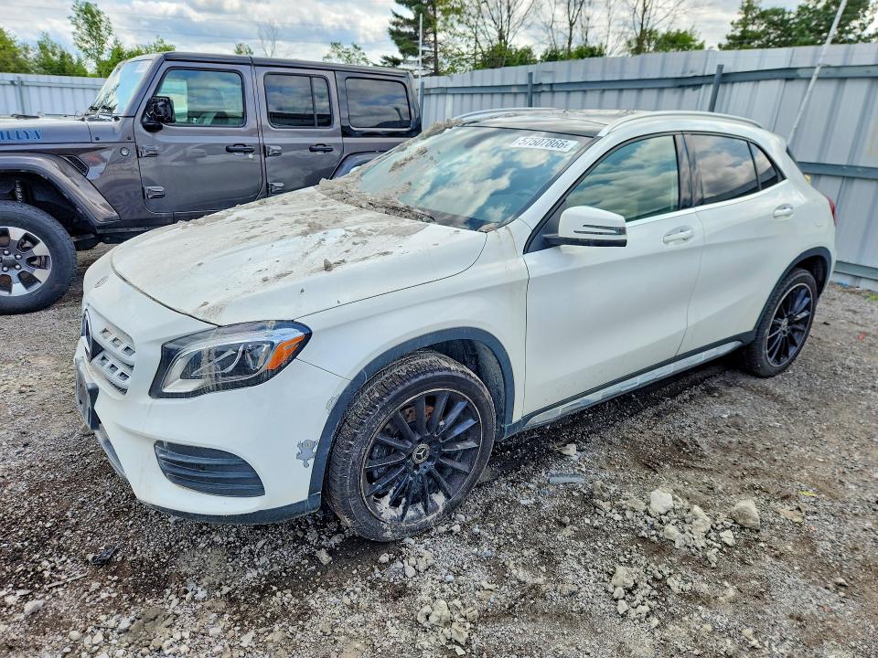2018 Mercedes-benz Gla მანქანა იყიდება აუქციონზე, vin: WDCTG4GB1JJ517224, აუქციონის ნომერი: 57507866