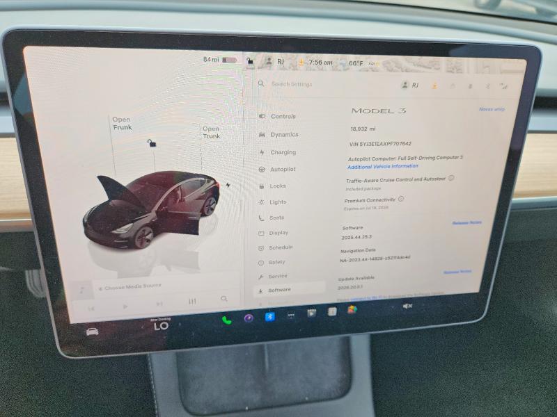 Продажа на аукционе авто 2023 Tesla Model 3, vin: 5YJ3E1EAXPF707642, номер лота: 60597676