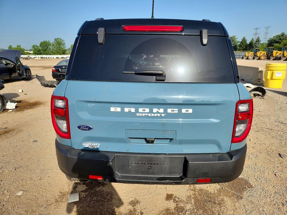 59135806 :رقم المزاد ، 3FMCR9C63PRD70176 vin ، 2023 Ford Bronco Sport مزاد بيع