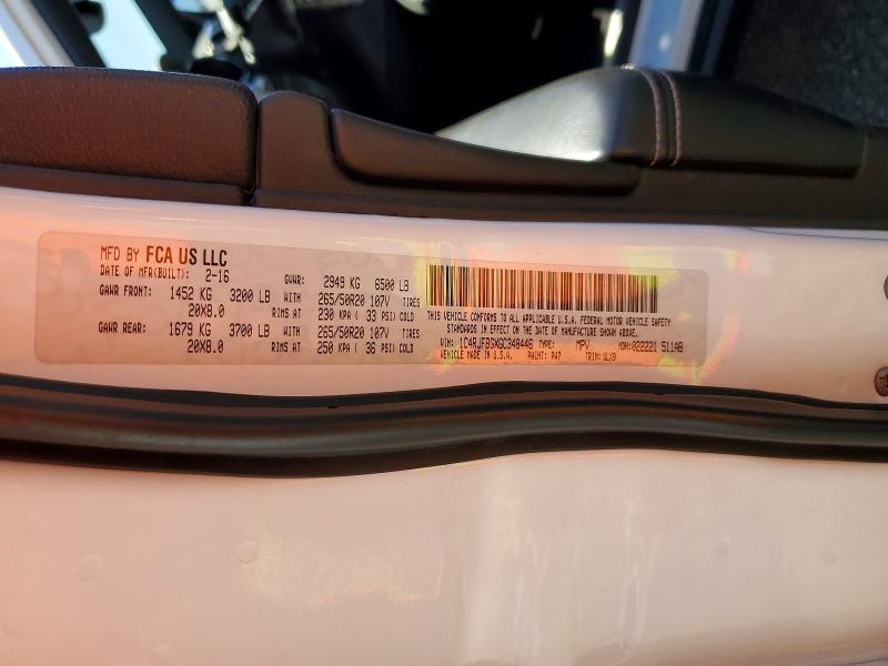 Aukcja sprzedaży 2016 Jeep Grand Cherokee, vin: 1C4RJFBGXGC348446, numer aukcji: 61359356