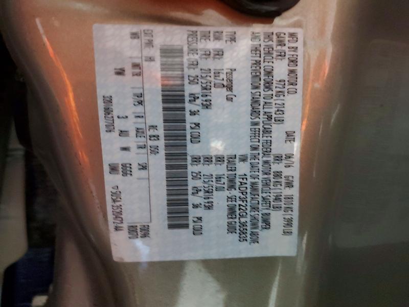 Aukcja sprzedaży 2016 Ford Focus, vin: 1FADP3F22GL365835, numer aukcji: 63174536