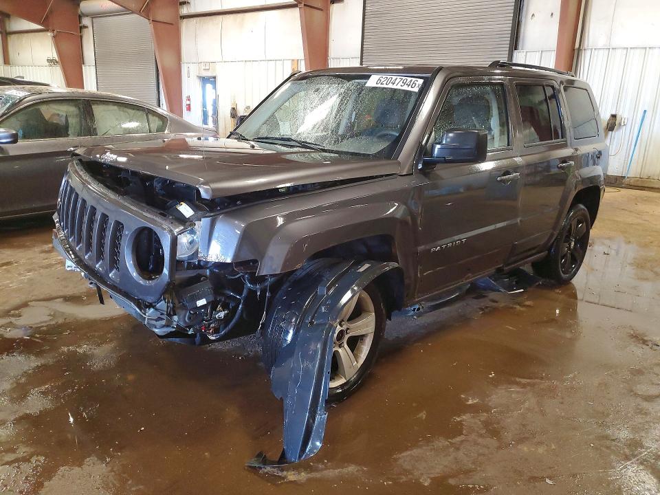 2016 Jeep Patriot მანქანა იყიდება აუქციონზე, vin: 1C4NJRFB8GD696500, აუქციონის ნომერი: 62047946