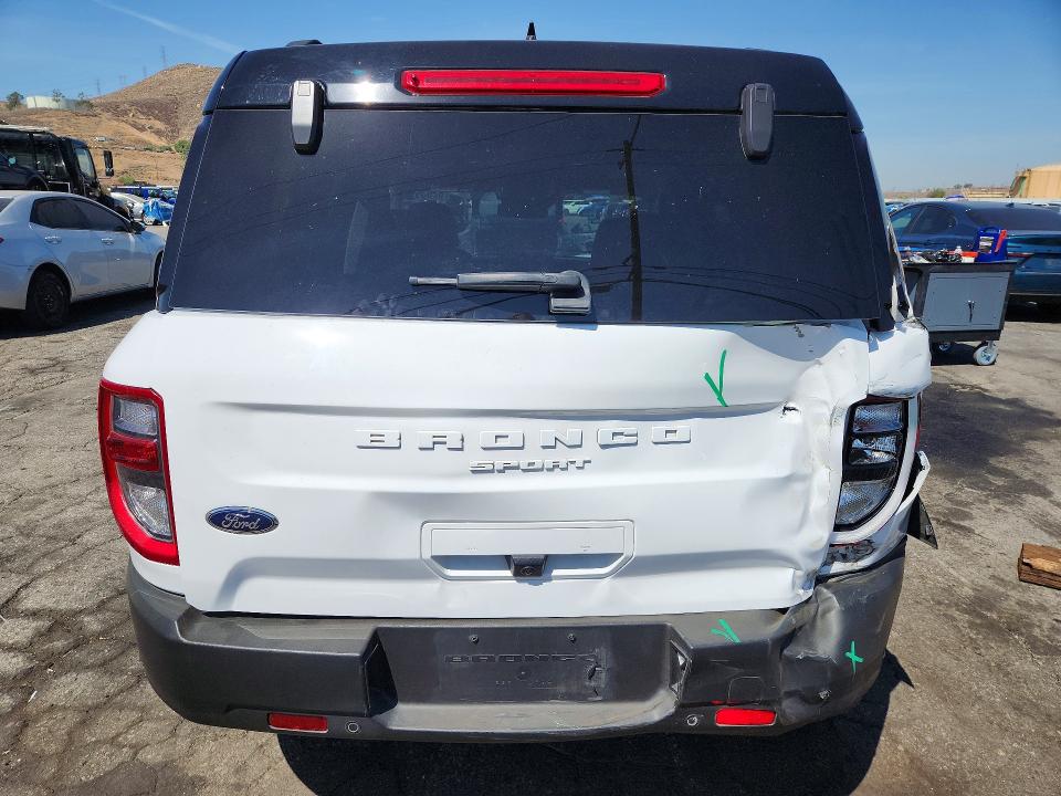 Продажа на аукционе авто 2023 Ford Bronco Sport, vin: 3FMCR9C61PRD96436, номер лота: 62636996