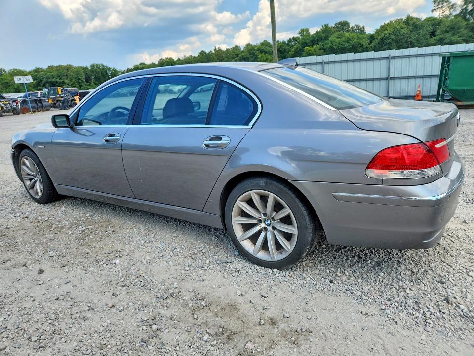 60196386 :رقم المزاد ، WBAHN83568DT84068 vin ، 2008 Bmw 750 مزاد بيع