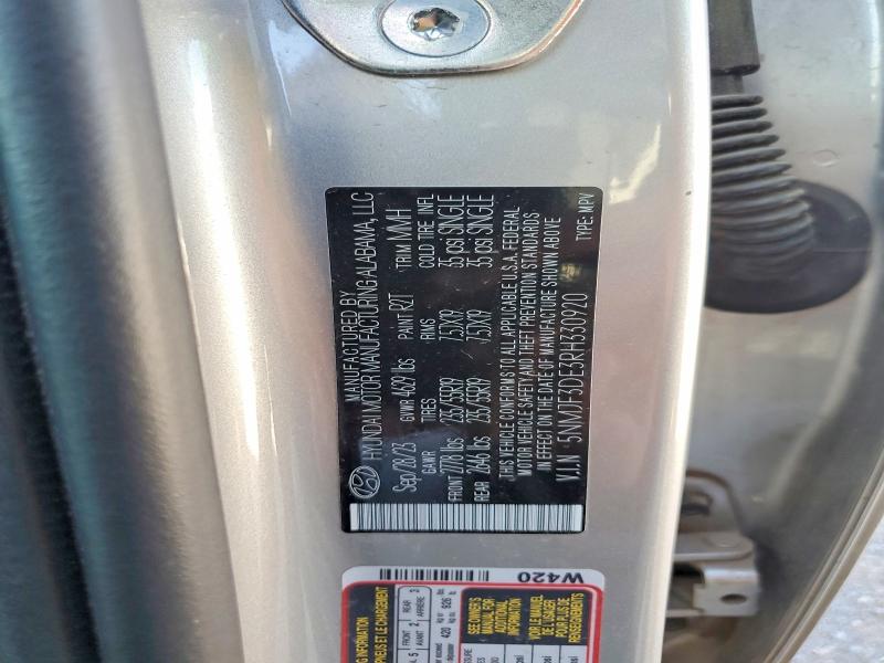 Продаж на аукціоні авто 2024 Hyundai Tucson, vin: 5NMJF3DE3RH330920, номер лоту: 61039506