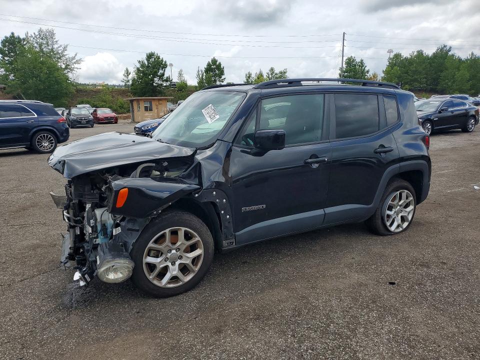 Продажа на аукционе авто 2018 Jeep Renegade, vin: ZACCJABB0JPJ60189, номер лота: 61137826