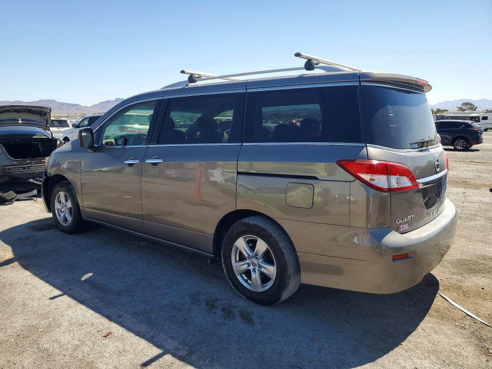 2016 Nissan Quest S/sv/sl/le/plat მანქანა იყიდება აუქციონზე, vin: JN8AE2KP2G9150598, აუქციონის ნომერი: 59143586