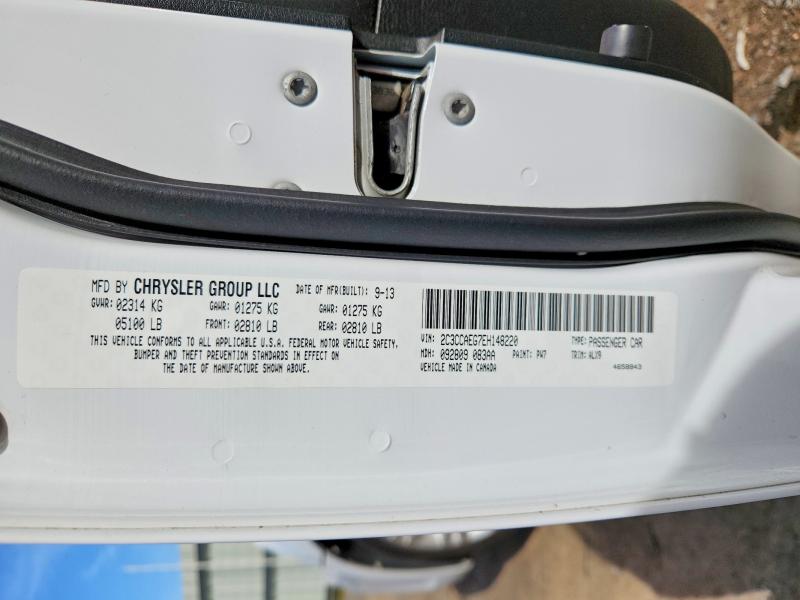 Aukcja sprzedaży 2014 Chrysler 300c, vin: 2C3CCAEG7EH148220, numer aukcji: 61008896