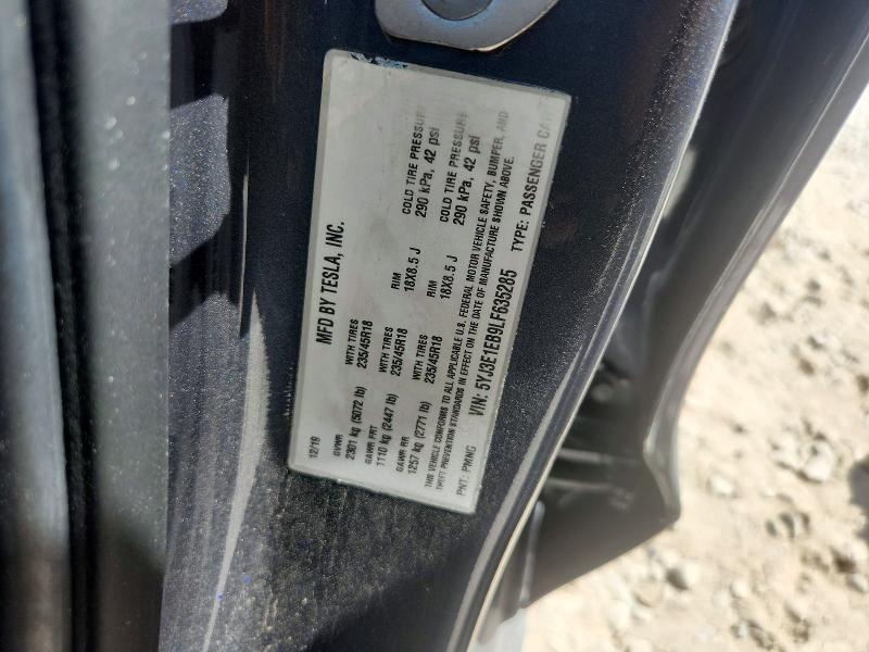Aukcja sprzedaży 2020 Tesla Model 3, vin: 5YJ3E1EB9LF635285, numer aukcji: 60679296