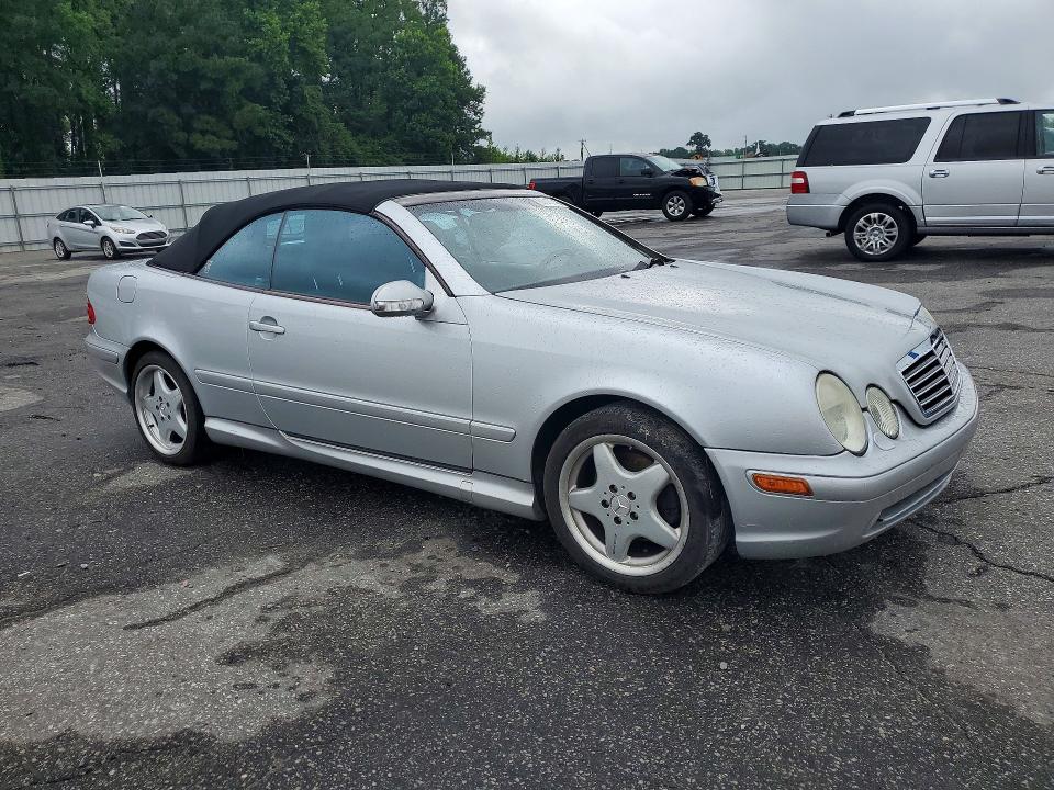 2001 Mercedes-benz Clk მანქანა იყიდება აუქციონზე, vin: WDBLK70G81T056523, აუქციონის ნომერი: 60815746