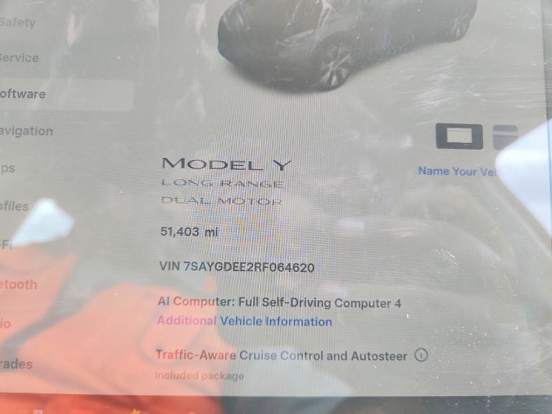 Aukcja sprzedaży 2024 Tesla Model Y, vin: 7SAYGDEE2RF064620, numer aukcji: 60653576