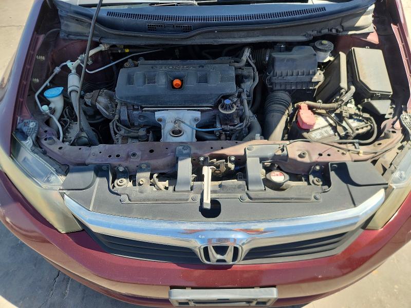 Продаж на аукціоні авто 2012 Honda Civic, vin: 19XFB2F57CE089404, номер лоту: 60801086