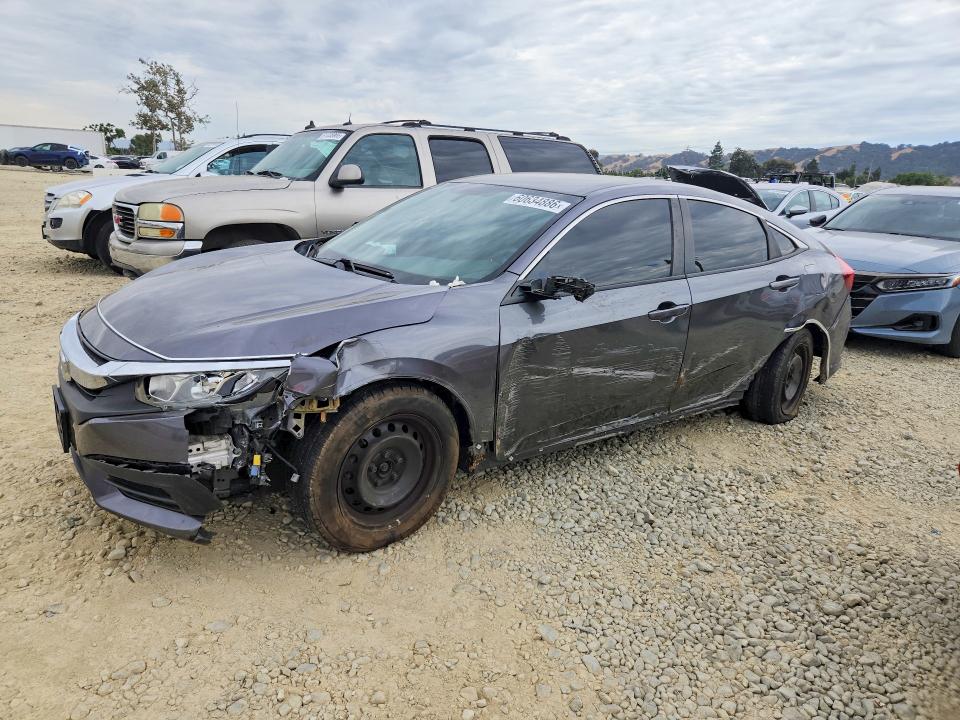 Auction sale of the 2016 Honda Civic, vin: 2HGFC2F5XGH575276, lot number: 60634886