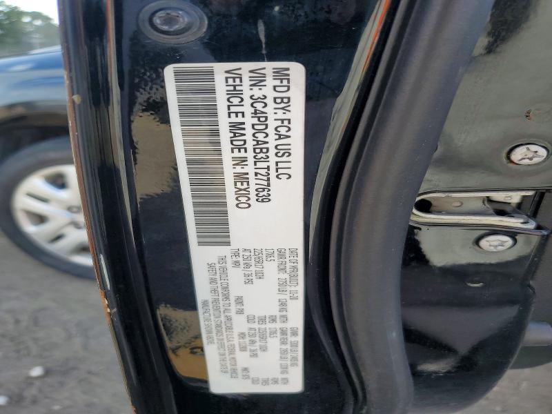 62353316 :رقم المزاد ، 3C4PDCAB3LT277639 vin ، 2020 Dodge Journey مزاد بيع