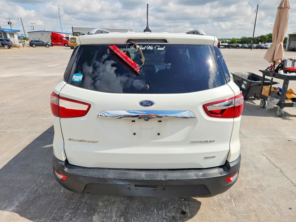 2019 Ford Ecosport მანქანა იყიდება აუქციონზე, vin: MAJ3S2KEXKC261252, აუქციონის ნომერი: 60946436
