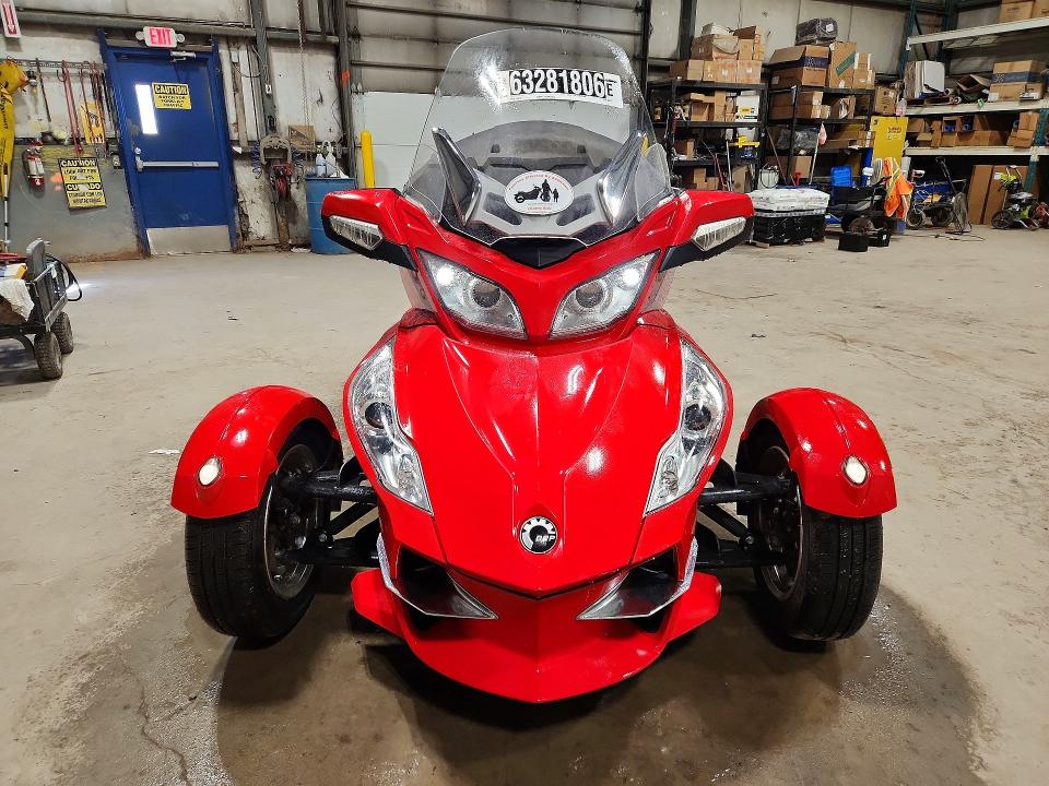 2011 Can-am Spyder Roadster მანქანა იყიდება აუქციონზე, vin: 2BXJBHC10BV000677, აუქციონის ნომერი: 63281806