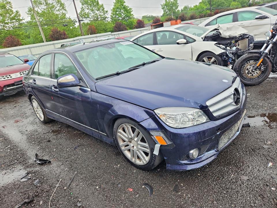 59781846 :رقم المزاد ، WDDGF81X29R084506 vin ، 2009 Mercedes-benz C مزاد بيع