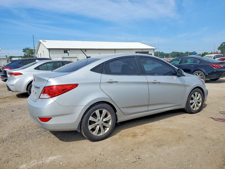 59678116 :رقم المزاد ، KMHCU4AE2CU180755 vin ، 2012 Hyundai Accent مزاد بيع