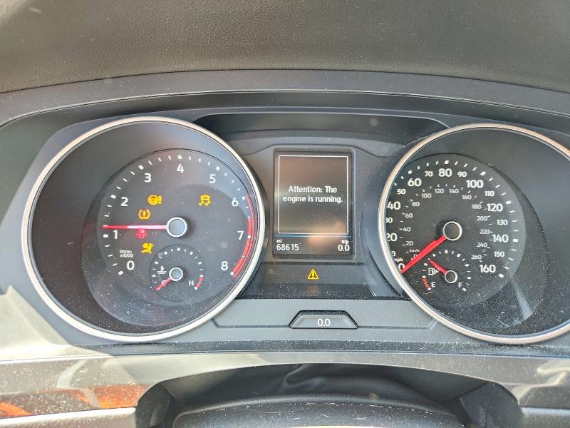 2019 Volkswagen Tiguan მანქანა იყიდება აუქციონზე, vin: 3VV2B7AX8KM185830, აუქციონის ნომერი: 61090176